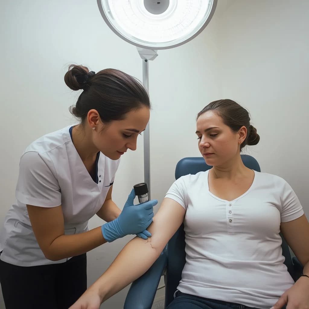 ZFA bei der medizinischen Untersuchung – professionelle Patientenbetreuung