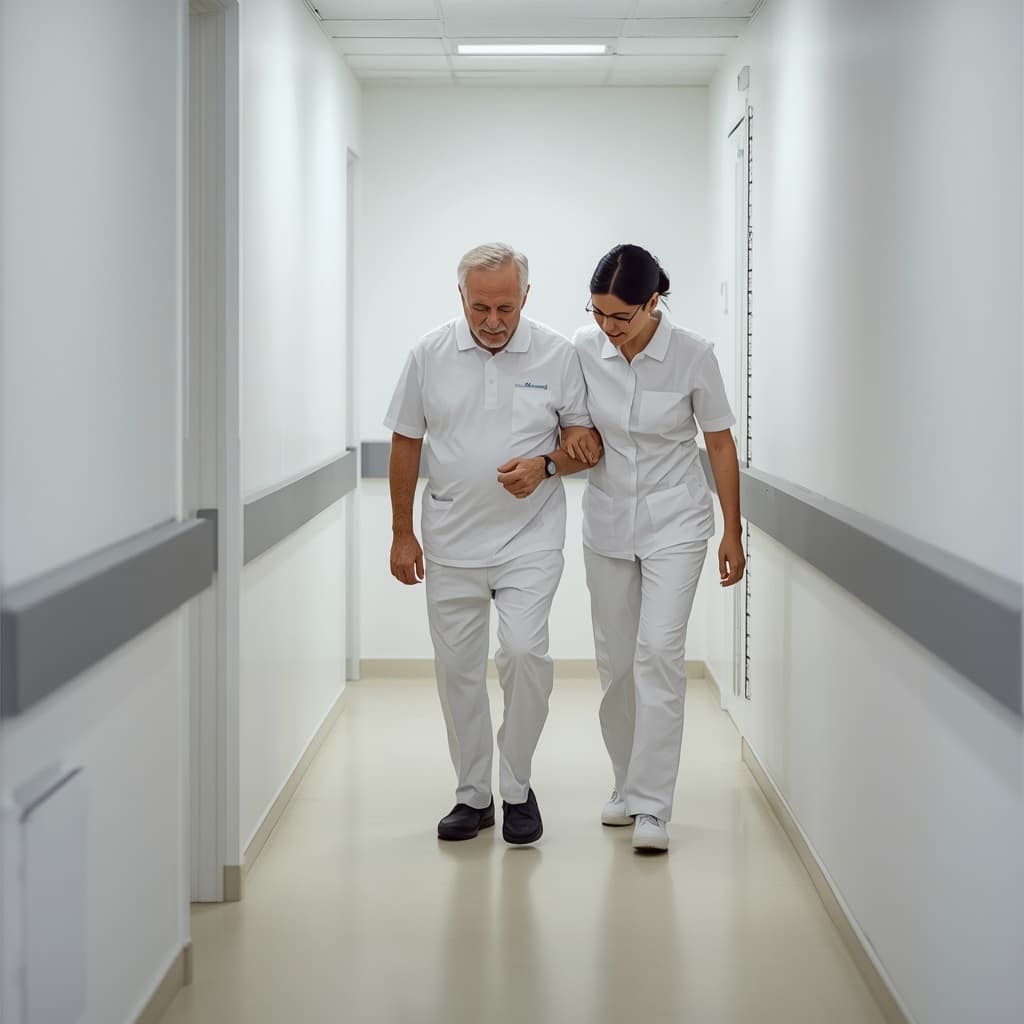 MFA begleitet und betreut Patienten in der Praxis