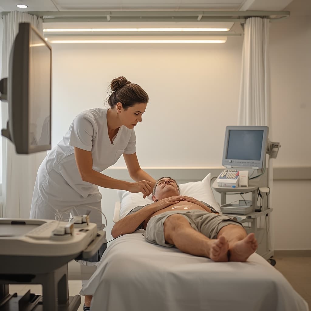 MFA bei der Ultraschalluntersuchung – Herzdiagnostik in der Kardiologiepraxis